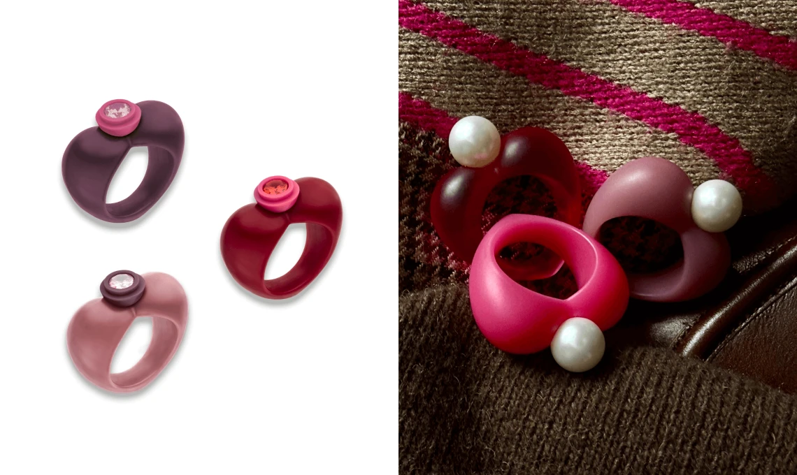 Heart Up heartring Impressions of the Heart Up heart ring “Pop”