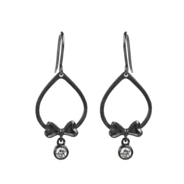 Ohrhänger von AMALA-Noir mit Zirkonia