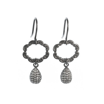 Ohrhänger von AMALA-Noir mit Zirkonia
