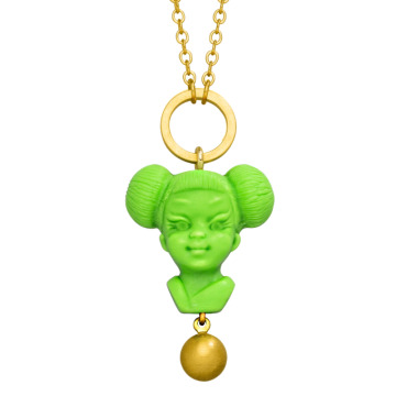 Doll Up Sister - Necklace - Maiko Maus - Crocus