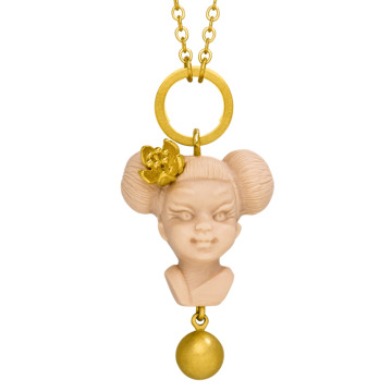 Doll Up Sister - Necklace - Maiko Maus - Crocus
