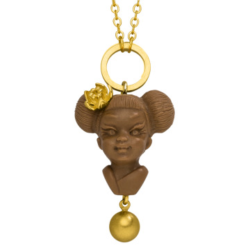 Doll Up Sister - Necklace - Maiko Maus - Crocus