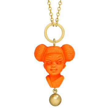 Doll Up Sister - Necklace - Maiko Maus - Crocus